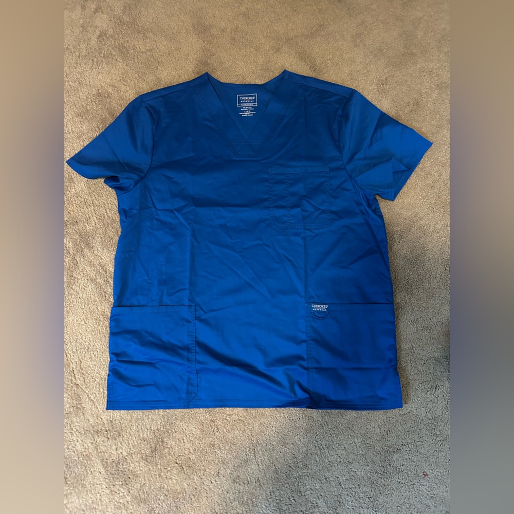 Cherokee Men's Blue Scrub Set - Size L - Picture 7 of 11